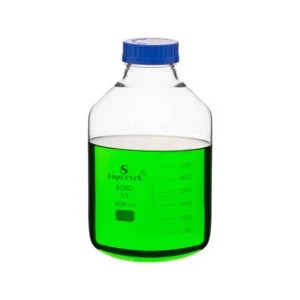 Reagent Bottle Clear, Extra Wide Mouth With Polypropylene